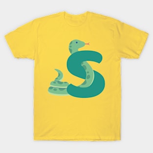 Animal alphabet S T-Shirt